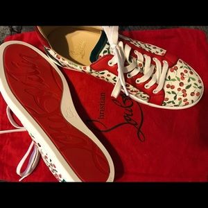 Louboutin Cherry Sneaker